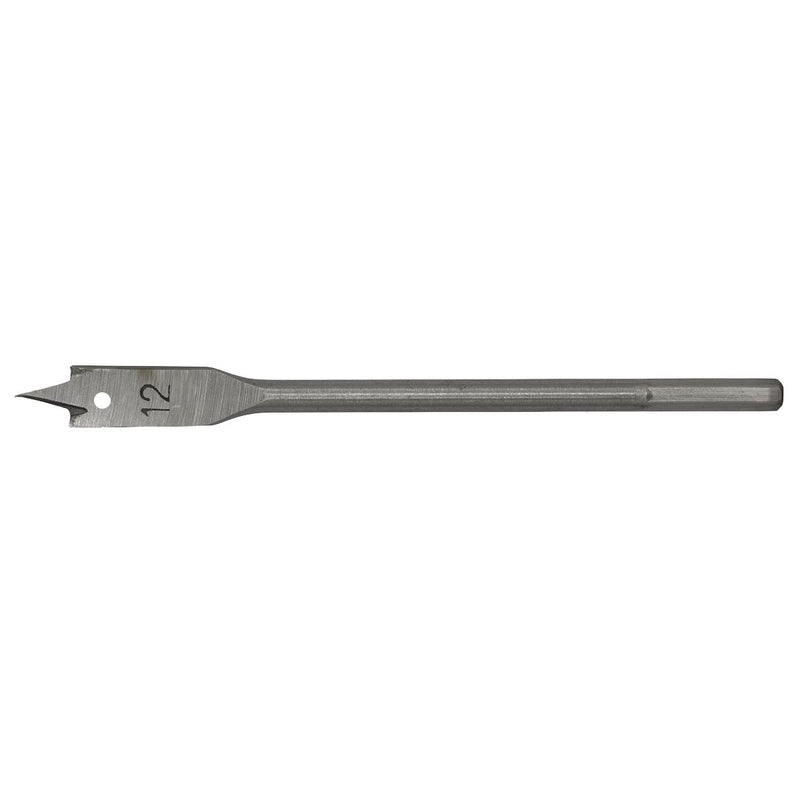 Sealey Flat Wood Bit12mm x 152mm FWB12 Sealey - Dynamic Drive
