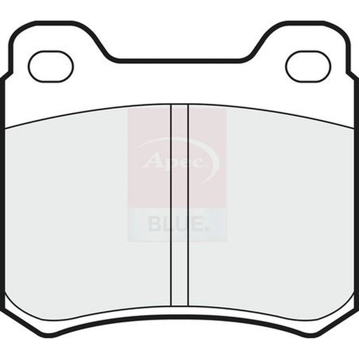 Apec Rear Brake Pad Set PD3401