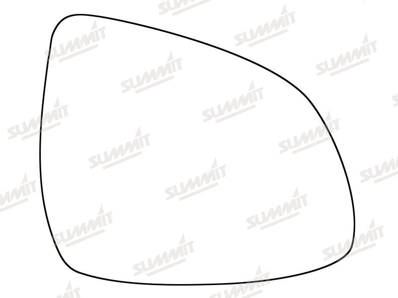 Summit Stick-On Standard Mirror Glass fits BMW X3, X4 & X5 RHS Summit - Bars 4 Cars