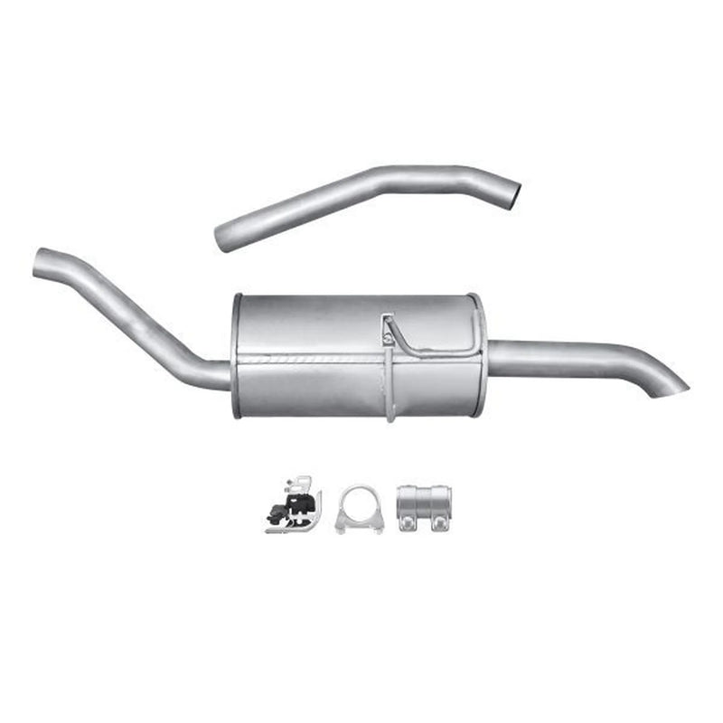 Hella End Silencer Rear fits Renault Grand Scénic II 2004-2009 1.6