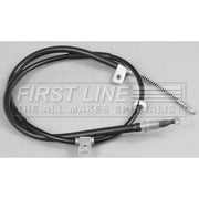 First Line Handbrake Cable Right Rear fits Daewoo Lanos 1997 on 1.3 1.5 1.6