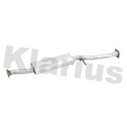 Klarius Box With Centre Pipe Centre fits Subaru Forester 2005-2008 2.0