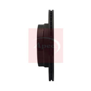 Apec 2 x Vented Rear Brake Discs DSK2373-x2