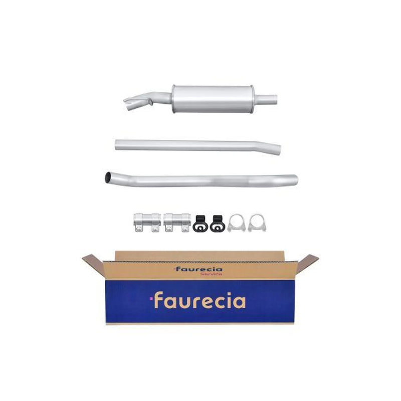 Hella Front Silencer Front fits Opel Corsa D 2006-2014 1.0