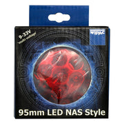 Nas LED Stop & Tail Red 95mm Keep Your Caravan/Motorhome Safe with Red LED S Nas - Dynamic Drive