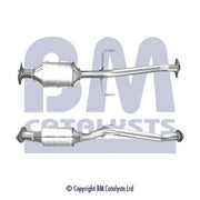 BM Catalysts Homologated Petrol Cat fits Mazda 323 C 1994-1998 1.5