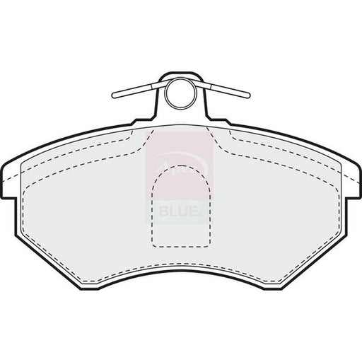 Apec Front Brake Pad Set fits Audi 200 C2 1979-1982 2.1