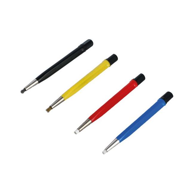 Laser Abrasive Pen Brush Set 4pc 8141 Laser - Dynamic Drive
