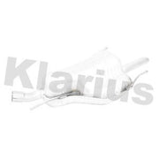 Klarius Box With Tail Pipe Rear fits Opel Zafira A 2000-2005 2.0