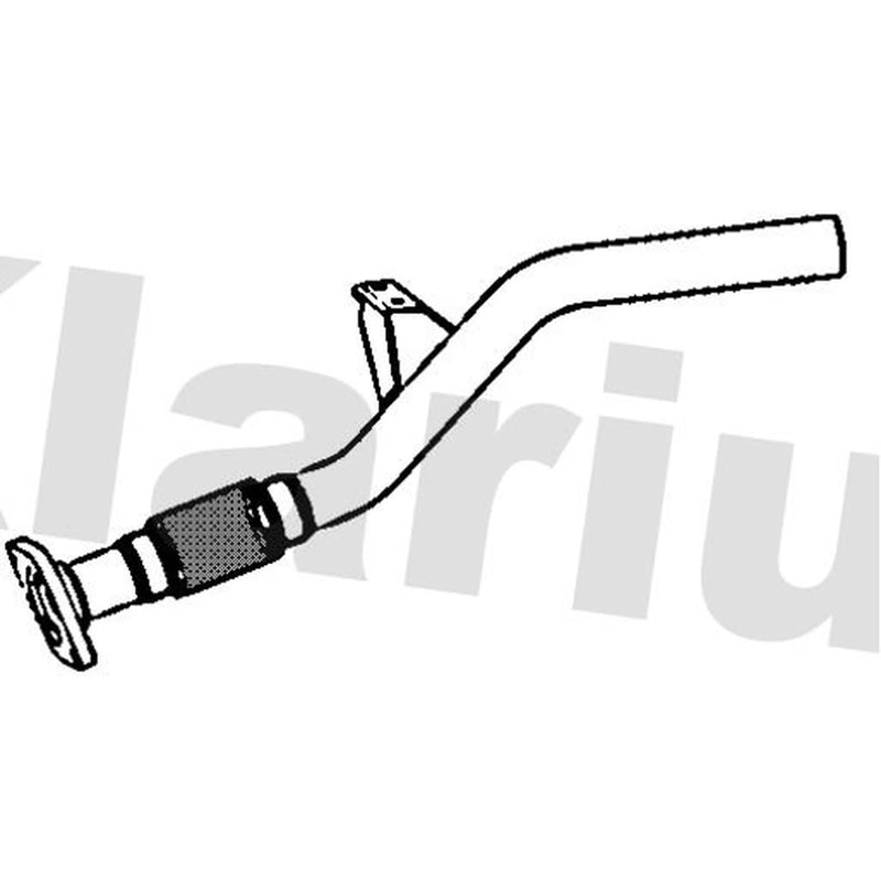 Klarius Exhaust Pipe OD fits Renault Captur I 2013-2018 1.2