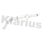 Klarius Box With Tail Pipe Rear fits Peugeot 208 I 2015-2019 1.5 1.6