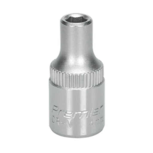 Sealey WallDrive Socket 4mm 1/4"Sq Drive S1404 Sealey - Dynamic Drive