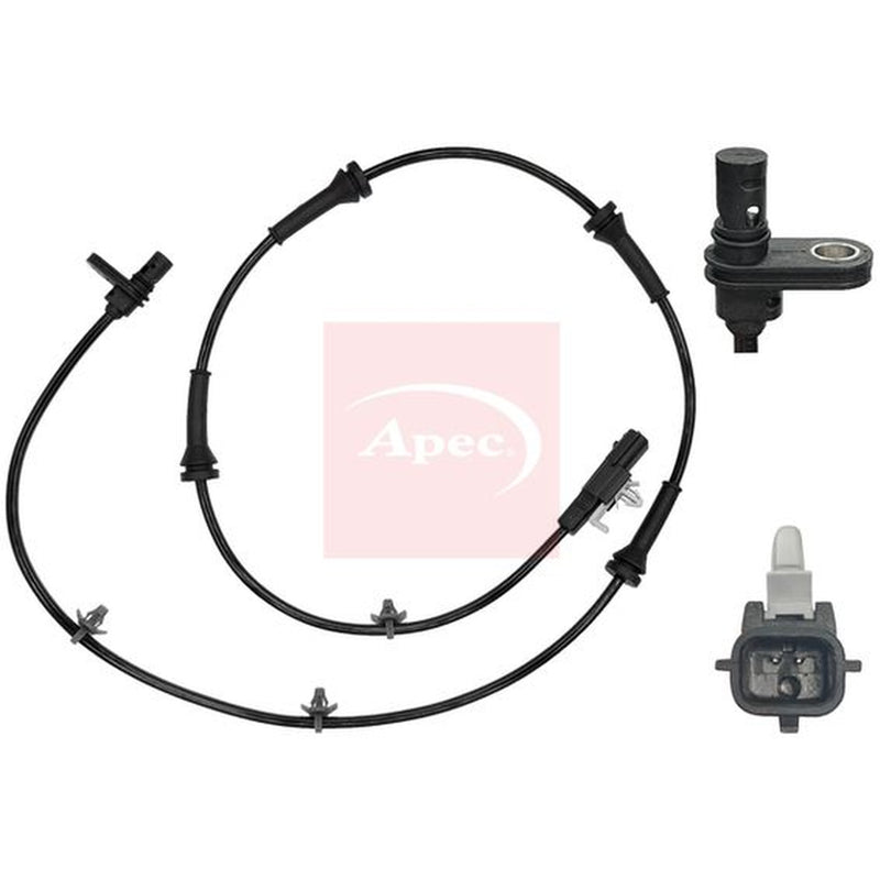 Apec ABS Wheel Speed Sensor Rear Left fits Nissan Qashqai +2 2007-2014
