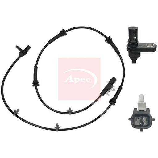 Apec ABS Wheel Speed Sensor Rear Left fits Nissan Qashqai +2 2007-2014