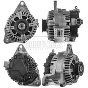 Borg & Beck Car Alternator 12V fits Nissan Micra C+C III 2005-2009 1.4