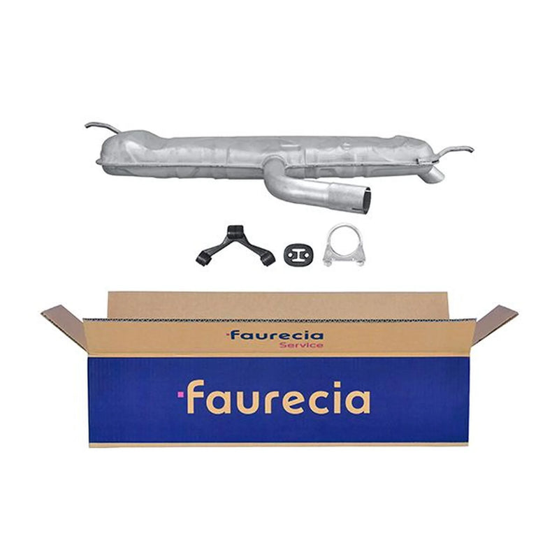Hella End Silencer Rear fits VW Golf Plus V 2004-2013 1.6