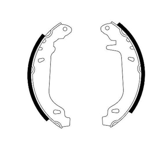 Mintex Brake Shoe Set Axle Kit fits Renault 11 1983-1988 1.2 1.4 1.6 1.7