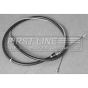First Line Handbrake Cable Left Rear fits Seat Ibiza 2008-2017