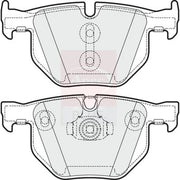 Apec Rear Brake Pad Set PD3341