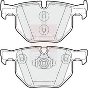 Apec Rear Brake Pad Set fits BMW X5 2006-2018 3.0
