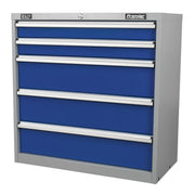 Sealey Industrial Cabinet 5 Drawer API9005 Sealey - Dynamic Drive