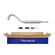 Hella End Silencer Rear fits Fiat 124 1966-1975