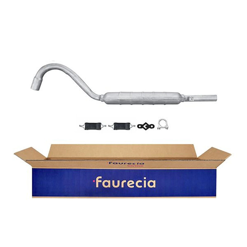 Hella End Silencer Rear fits Fiat 124 1966-1975