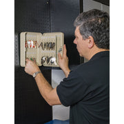 Draper 48 Hook Key Cabinet 38210 Draper - Dynamic Drive