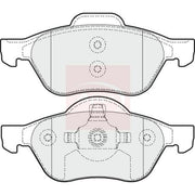 Apec Front Brake Pad Set fits Renault Wind 2010-2013 1.2 1.6