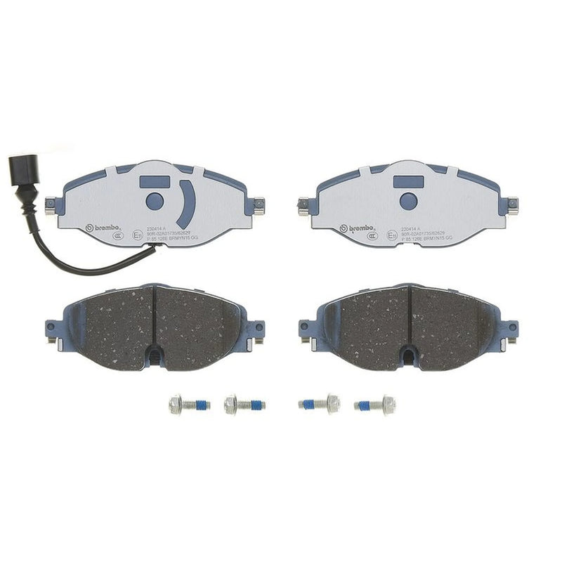 Brembo 4 x Front Brake Pad Set fits Audi A3 2014-2021 1.4