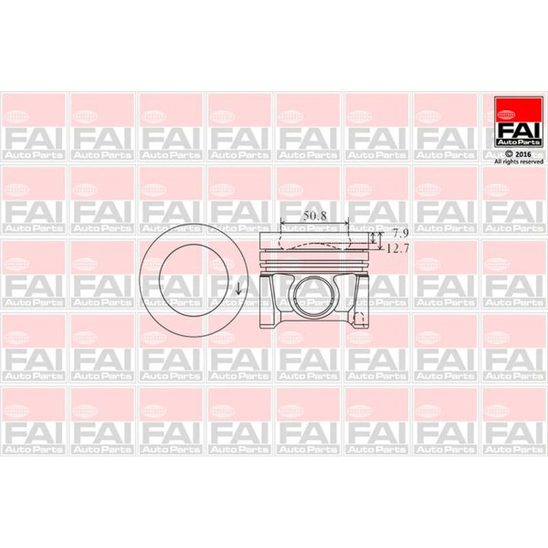 FAI Piston Cylinder Bore =
