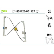 Valeo Electric Window Regulator Lifter Right Front 851127