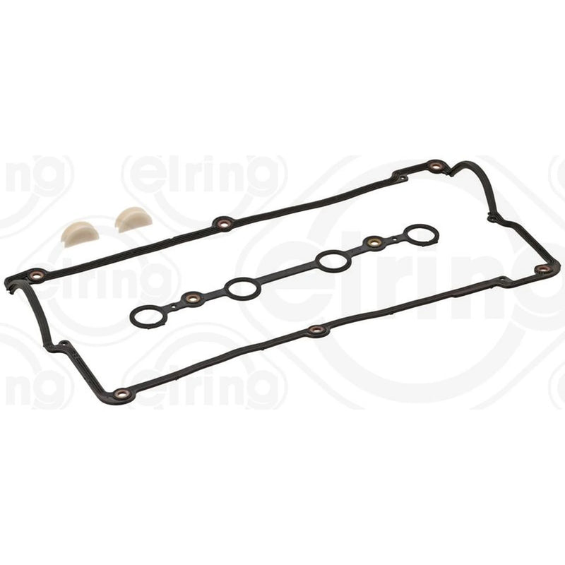 Elring Cylinder Head Cover Gasket Set fits Audi 100 C4 1992-1994 2.0