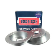 Borg & Beck Front & Rear Brake Discs & Pads fits Toyota Corolla 2001-2007