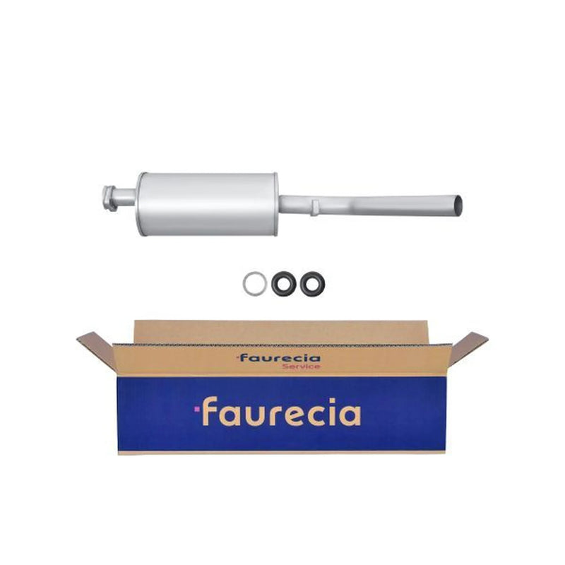 Hella End Silencer Rear fits Renault Master I 1989-1998