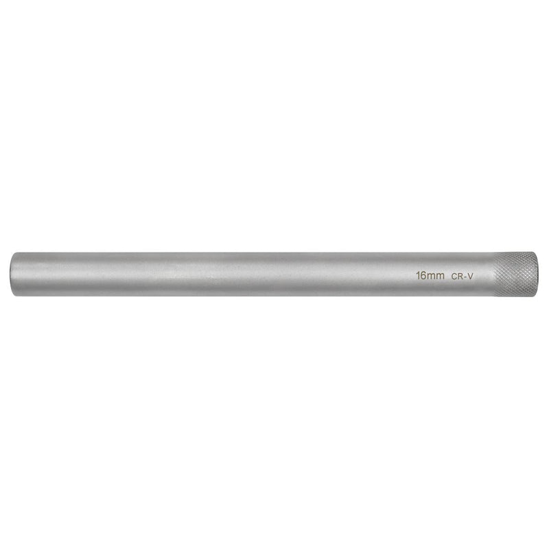 Sealey Spark Plug Socket 16mm 3/8"Sq 12-Point Magnetic Drive 250mm Long AK6552 Sealey - Dynamic Drive