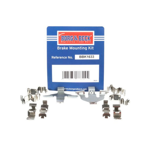 Borg & Beck Brake Pad Accessory Fitting Kit Front BBK1633