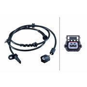 Hella ABS Wheel Speed Sensor Front 6PU 358 252-541