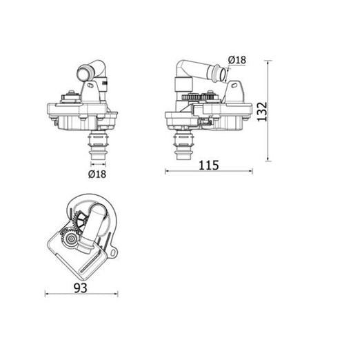 Mahle Air Conditioning Solenoid Valve AVS 8 000P