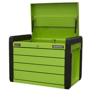 Superline Pro Superline PRO Push-to-Open Topchest 4 Drawer - Green APPD4G Superline Pro - Dynamic Drive