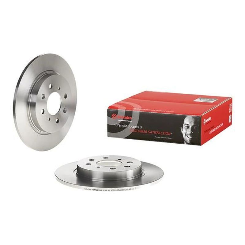 Brembo 2 x Solid Rear Brake Discs 08.B310.10-x2