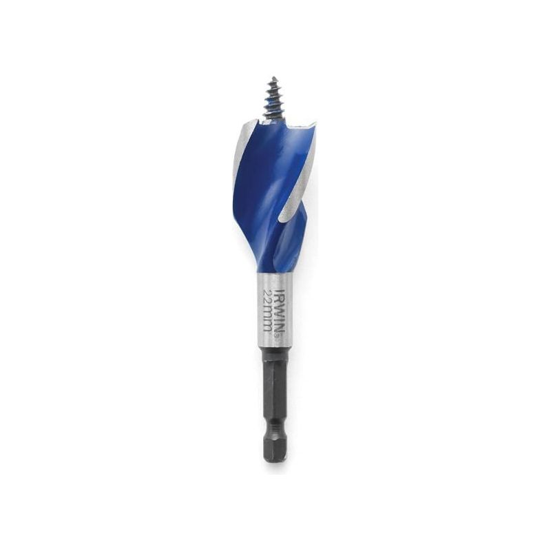 Irwin® Blue Groove 6X Stubby Wood Bit 22 x 100mm IRWIN® - Dynamic Drive