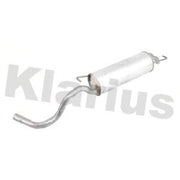 Klarius Box With Tail Pipe Rear fits Audi A3 1996-2003 1.6