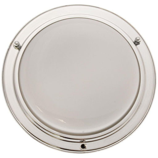 6 1/2" Recess Light LED Chrome Opal Switched Nova - Dynamic Drive