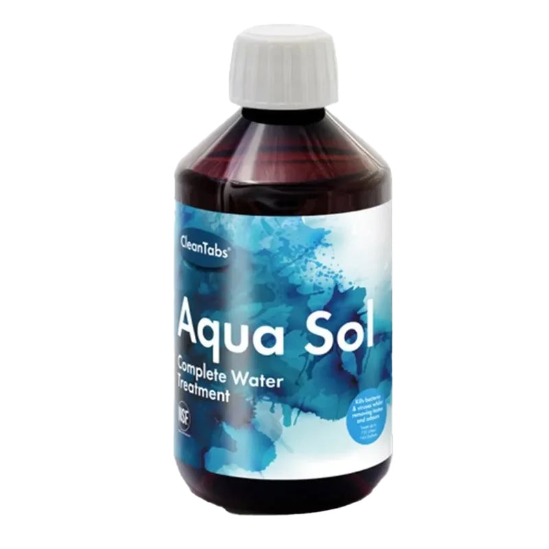 Clean Tabs Aqua Sol Water Treatment Solution 1L