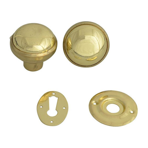 Yale Locks P405 Rim Knob Polished Brass Finish Yale Locks - NN4 Online