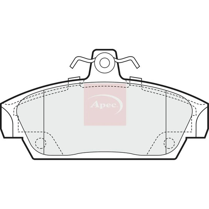 Apec Front Brake Pad Set PAD659