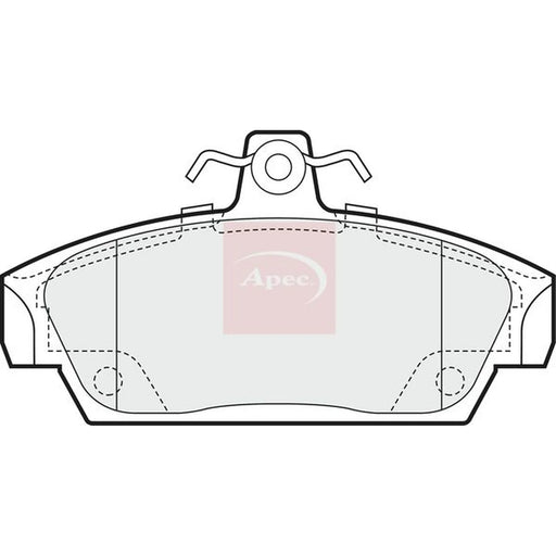 Apec Front Brake Pad Set PAD659