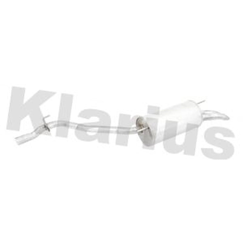 Klarius Box With Tail Pipe Rear fits VW Transporter Platform 1990-2003 1.9 2.4