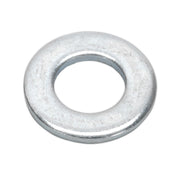 Sealey Flat Washer M8 x 17mm Form A Zinc DIN 125 Pack of 100 FWA817 Sealey  - Dynamic Drive